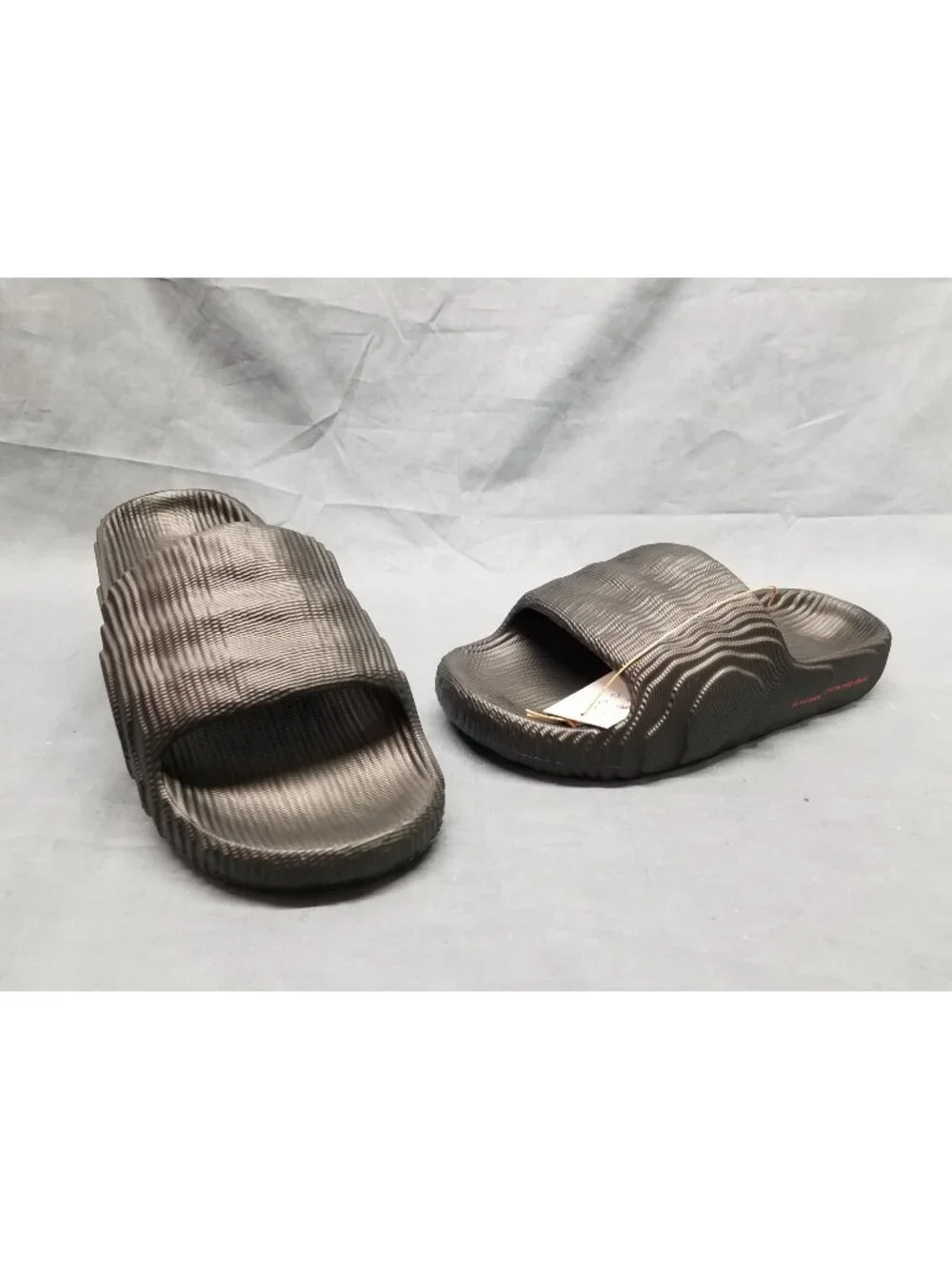 Adidas Adilette 22 Slides Slip On Synthetic Black Men's Size 11 NEW WITH TAGS!